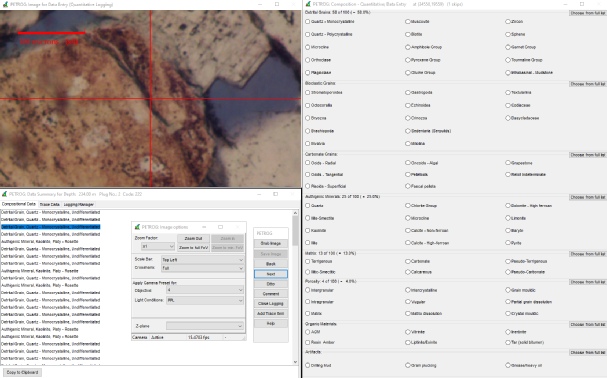 PETROG software